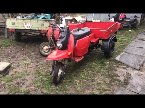 Видео: Лучший мотор для мотороллера муравей, но к сожалению не возможно таким конфигом работать на отправку