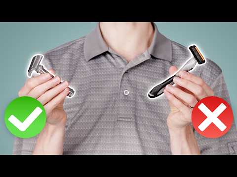 Видео: Почему бритвенные станки DE Shaving лучше современных картриджей (Руководство по безопасной бритве)