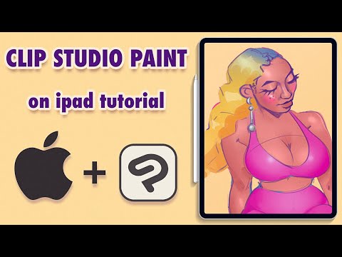 Видео: Clip Studio Paint на iPad: руководство для начинающих