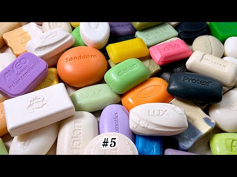 Видео: ASMR soap cutting 💜 Резка мыла АСМР