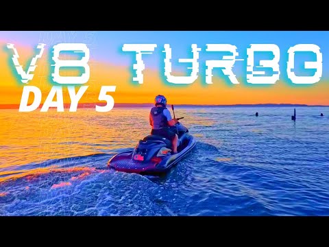 Видео: Утонуть? Взорваться? Или выжить? Лыжи V8 TURBO, 5-й день назад