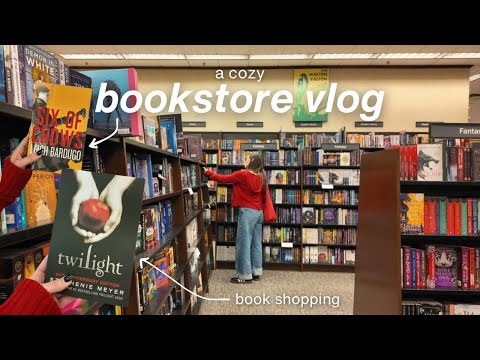 Видео: Видеоблог о книжном магазине | Давайте вместе исследуем книжный магазин 🍂📖