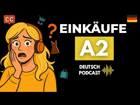 Видео: 🛍️ Немецкий A2: Покупки как профи! Одежда и техника просто объяснены