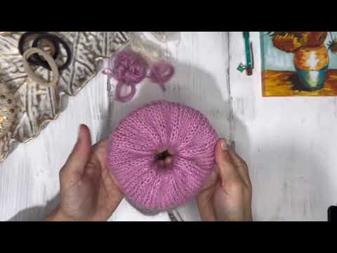 Видео: Топ продаж на Etsy .Обьемная резинка для волос спицами.Knits YouTube