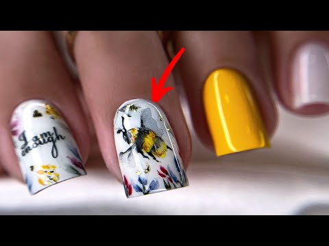 Видео: 🔥ВЫУЧИ ЭТО чтобы УДИВИТЬ ВСЕХ! Маникюр АКВАРЕЛЬЮ😍 Акварель на ногтях! Обзор Лампы для маникюра