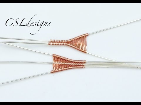 Видео: Плетение «восьмёрка» | Серия «Ткачество из проволоки»