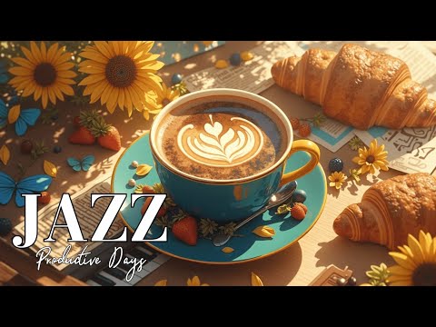 Видео: Relaxing Coffee Jazz - Инструментальная фоновая музыка кафе для уютной учебной сессии и концентрации
