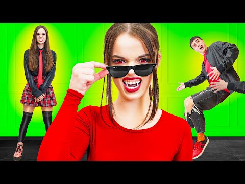Видео: Вампиры Стали Шпионами! Шпионы в Колледже Вампиров под Прикрытием! @OK-Forever