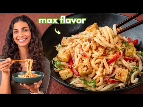 Видео: Арахисовое масло + лапша = (почти) идеальное блюдо для буднего вечера