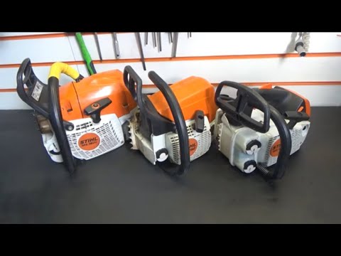 Видео: Stihl 362-192-250 Троица от подписчика