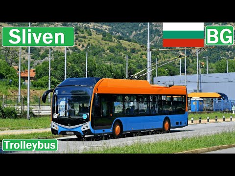Видео: 🇧🇬 SLIVEN TROLLEYBUS/ Сливен троллейбус 2024【4K】