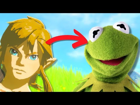 Видео: Зельда, но Линк — ЛЯГУШКА 🐸