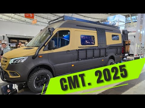Видео: CMT Stuttgart 2025 Все новинки автодомов!