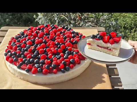 Видео: Ягодный ТОРТ 🍓 Итальянский СВАДЕБНЫЙ ПИРОГ