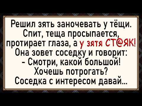 Видео: Тёща с соседкой были в ШОКЕ! Сборник свежих анекдотов!