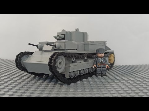 Видео: ! instructions for T-28 from Lego /// инструкция на Т-28 из Лего !
