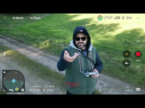 Видео: Dji Mini 3 - Посадка на руку в поле - Лучшая безопасная тактика