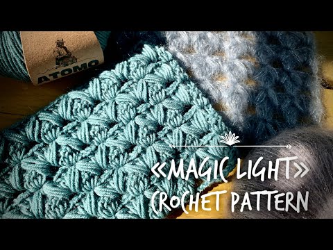 Видео: САМЫЙ ПРОСТОЙ УЗОР КРЮЧКОМ «ВОЛШЕБНЫЙ СВЕТ» 🌅🌅🌅 / BEAUTIFUL CROCHET PATTERN