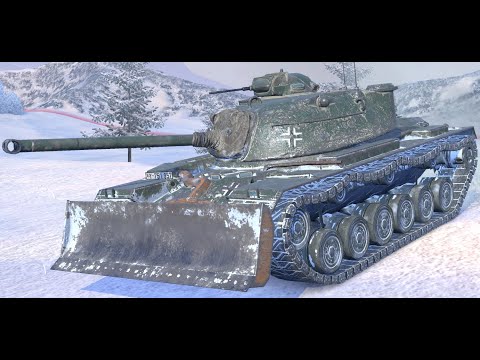 Видео: M48A2 Räumpanzer / КОВШ-ТАНК ЗА ИВЕНТ / ЧИСТИМ СНЕГ ПО ТРАТУАРАМ - WoT Blitz