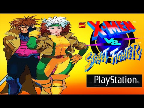 Видео: Обзор игры X-Men vs Street Fighter - Шедевр для Playstation