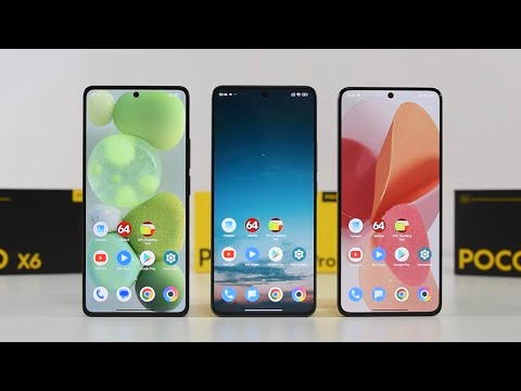 Видео: Сравнение POCO! Poco M6 Pro, Poco X6, Poco X6 Pro / Арстайл /