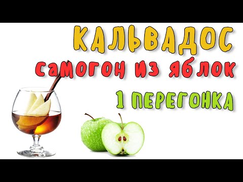 Видео: КАЛЬВАДОС. 1 часть. Первая перегонка браги из яблок