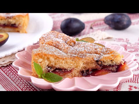 Видео: Самый “Ходовой” Фруктовый Пирог со Сливами! Очень простой и вкусный Сливовый Пирог!