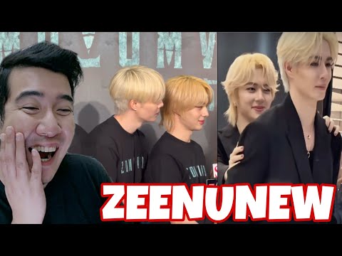 Видео: ZeeNuNew | Сладкие моменты | ZEE PRUK и NUNEW | РЕАКЦИЯ