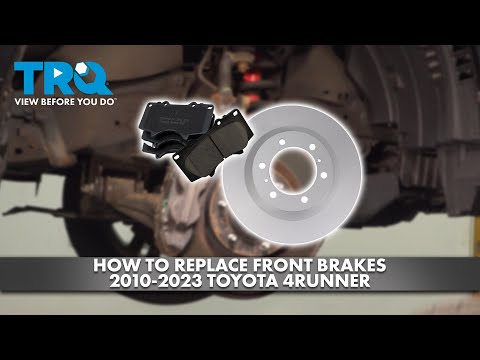 Видео: Как заменить передние тормоза на Toyota 4Runner 2010-2023 годов