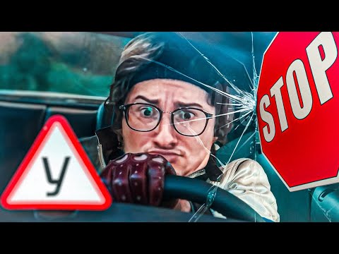 Видео: Как Олёша решил попробовать сдать на права в City Car Driving