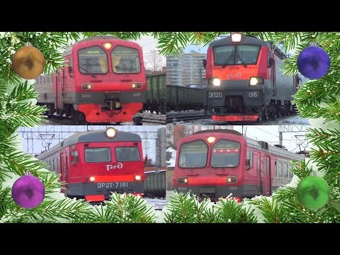 Видео: Горьковское направление в первый день 2017 года!