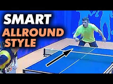 Видео: Тактическая allround игра двумя гладкими: Бабенко Павел (Big Dipper FH & BH)