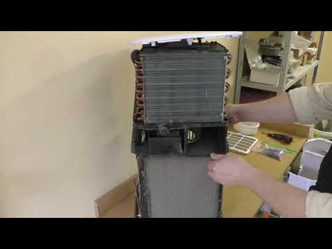 Видео: Мобильный кондиционер, разборка и чистка #落地式空调 #mobile air conditioner