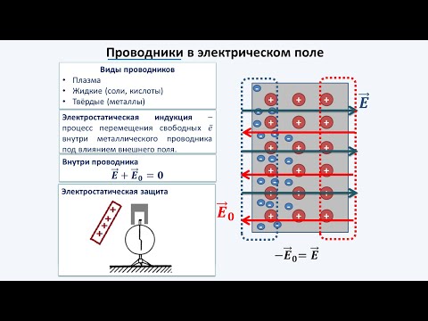 Видео: Рассмотрение темы: "Электрическое поле в проводниках" #физика #школа #самара