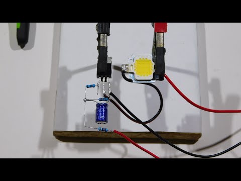 Видео: Вежливый свет или плавный розжиг светодиодов Polite light or smooth lighting of LEDs