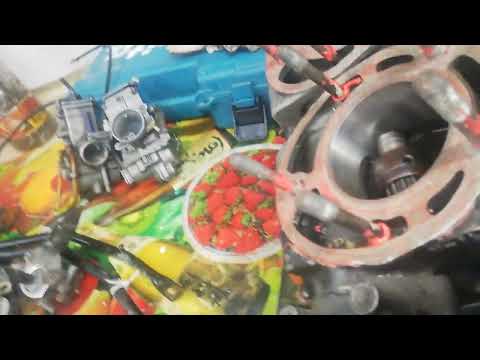 Видео: Yamaha tzr 250. Вторая партия запчастей 