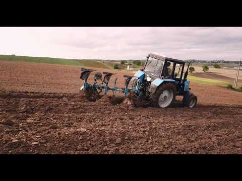 Видео: Оборотный плуг Lemken 3 корпуса