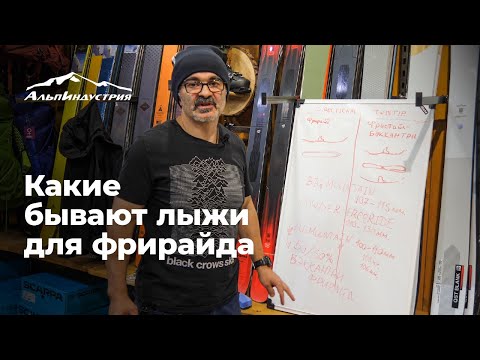 Видео: Какие бывают лыжи для фрирайда