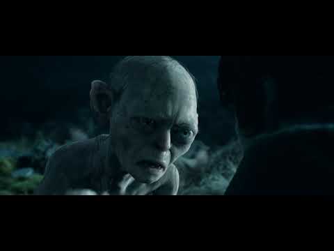 Видео: Фродо вспомнил прошлое Голлума. Назгулы ищут кольцо. HD