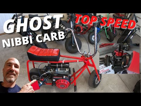 Видео: Ghost 212 получает карбюратор NIBBI 24 мм и тест скорости