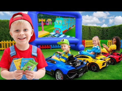 Видео: Машинки Адама и Оливера 🚗 Игры и Истории для Детей