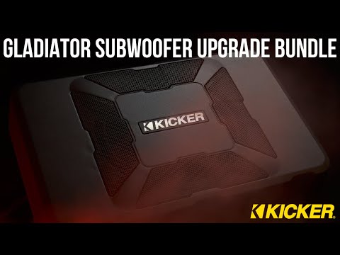 Видео: Комплект для модернизации сабвуфера Kicker Powered | Jeep Gladiator JT 2020+