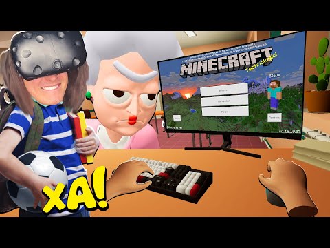 Видео: НЕПОСЛУШНЫЙ УЧЕНИК СКАЧАЛ МАЙНКРАФТ НА УРОКЕ! (Bad Boy Simulator VR)