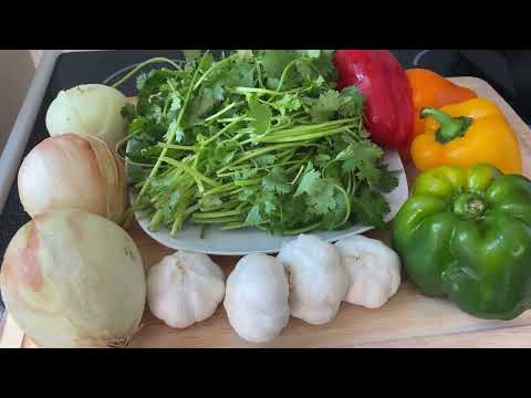 Видео: ПРОСТОЙ РЕЦЕПТ СОФРИТО | Софрито для тех, кто не может найти ахи-дульсе или кулантро