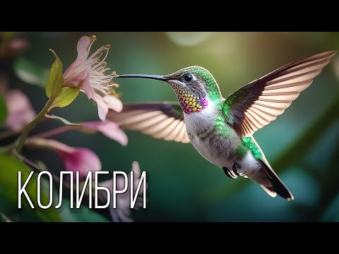 Видео: Колибри: Драгоценности Нового Света  | Интересные факты про колибри