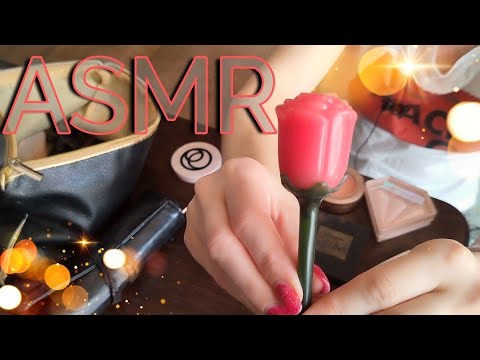 Видео: АСМР. Что в моей косметичке. Близкий шëпот.