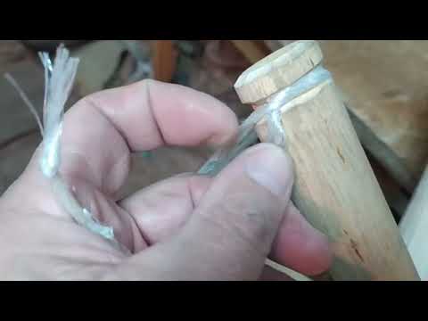 Видео: Коса - " Литовка ". Очень надёжный способ посадки...