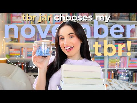 Видео: TBR JAR выбирает мой TBR за ноябрь! ✨📖🌷🧸