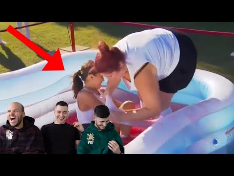 Видео: ЛУДИ ЖЕНИ СЕ СЪБЛИЧАТ В БАСЕЙН (ft.@m.p.svetoslavov &@ioan_petar )