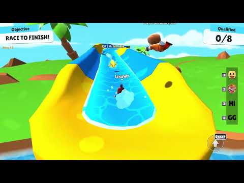 Видео: В поисках победы в Stumble Guys